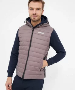 Bench. Steppweste »Jinty« wasserabweisend, wasserabweisende Reißverschlüsse, Fleecefutter Schwarz, Grau, Navy