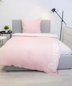Wendebettwäsche »Bench«, Bench., mit Schriftzug Rosa, Schwarz, Grau, Mint -Günstiges Bench Geschäft 30e0ccd2 bd09 5b5b b453 75912c7cb56c