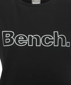 Bench. T-Shirt Schwarz | weiß, Rot | weiß, Hellgrau-meliert | weiß -Günstiges Bench Geschäft 31469962
