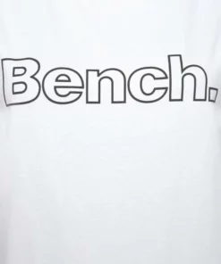 Bench. T-Shirt Schwarz | weiß, Rot | weiß, Hellgrau-meliert | weiß -Günstiges Bench Geschäft 31470137