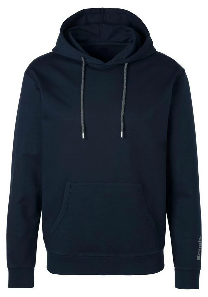 Bench. Kapuzensweatshirt mit Känguru Tasche Anthrazit-meliert, Navy, Petrol-meliert, Schwarz 4 Bench. Kapuzensweatshirt mit Känguru Tasche Anthrazit-meliert, Navy, Petrol-meliert, Schwarz – Bild 2