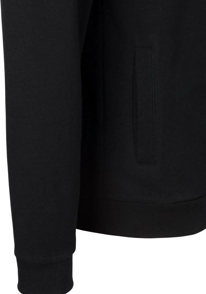 Bench. Sweatjacke mit Stehkragen Schwarz, Petrol-meliert, Navy 5 Bench. Sweatjacke mit Stehkragen Schwarz, Petrol-meliert, Navy – Bild 3