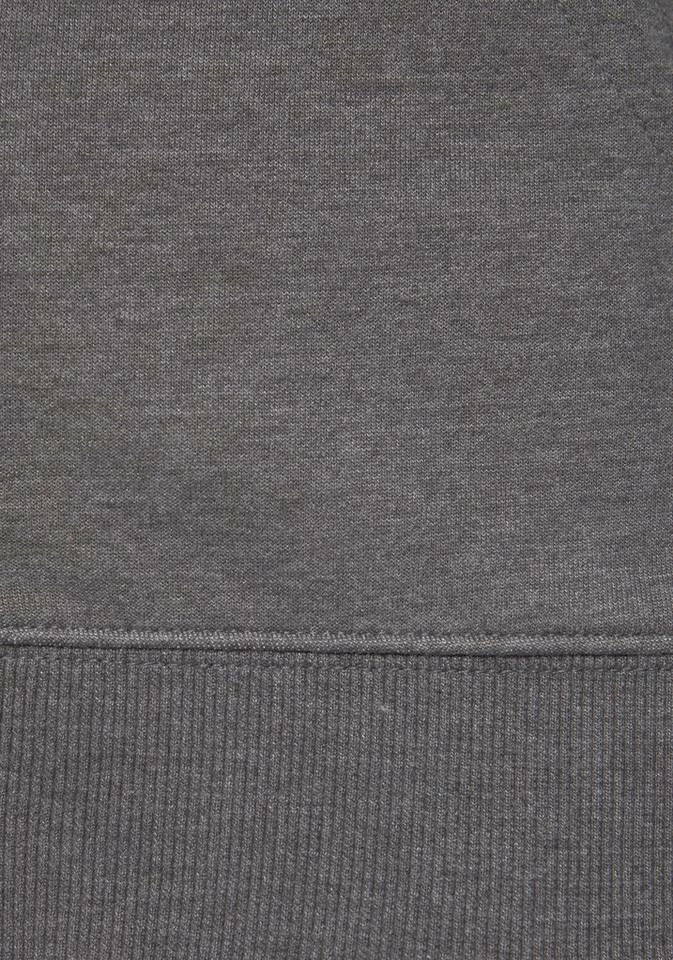 Bench. Sweatjacke mit Seitenstreifen und Stehkragen Anthrazit-meliert-schwarz, Ecru-schwarz, Mint-schwarz, Rosa-schwarz 9 Bench. Sweatjacke mit Seitenstreifen und Stehkragen Anthrazit-meliert-schwarz, Ecru-schwarz, Mint-schwarz, Rosa-schwarz – Bild 7