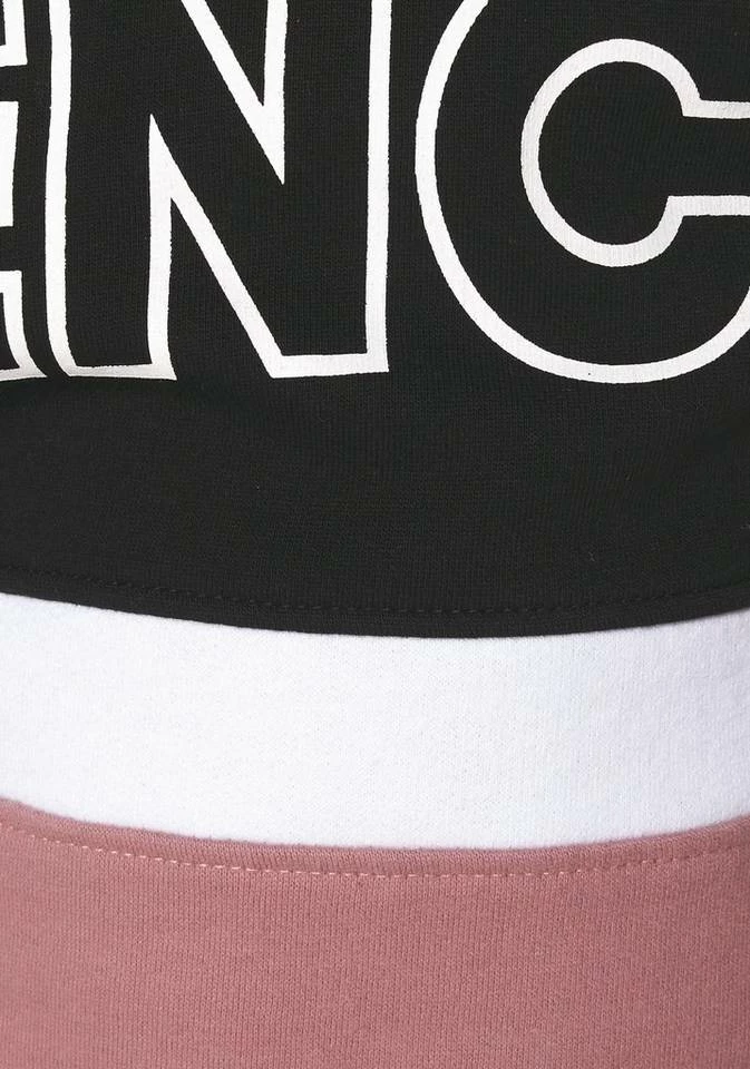 Bench. Sweatkleid mit Kontrasteinsätzen und Kapuze 5 Bench. Sweatkleid mit Kontrasteinsätzen und Kapuze – Bild 3