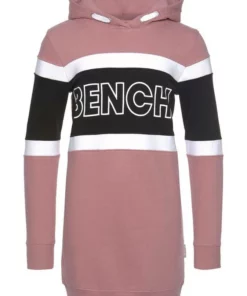 Bench. Sweatkleid mit Kontrasteinsätzen und Kapuze 7 Bench. Sweatkleid mit Kontrasteinsätzen und Kapuze -Günstiges Bench Geschäft 32929139
