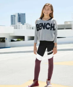 Bench. Langarmshirt (Set, 2-tlg) mit großem Logoschriftzug -Günstiges Bench Geschäft 33664392