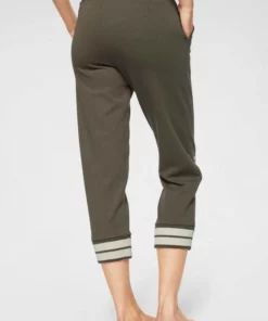 Bench. Relax-Caprihose mit breiten weichen Ribbündchen Schwarz, Khaki 18 Bench. Relax-Caprihose mit breiten weichen Ribbündchen Schwarz, Khaki -Günstiges Bench Geschäft 34422498