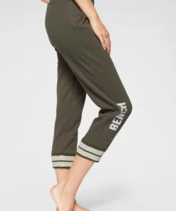 Bench. Relax-Caprihose mit breiten weichen Ribbündchen Schwarz, Khaki 19 Bench. Relax-Caprihose mit breiten weichen Ribbündchen Schwarz, Khaki -Günstiges Bench Geschäft 34423641
