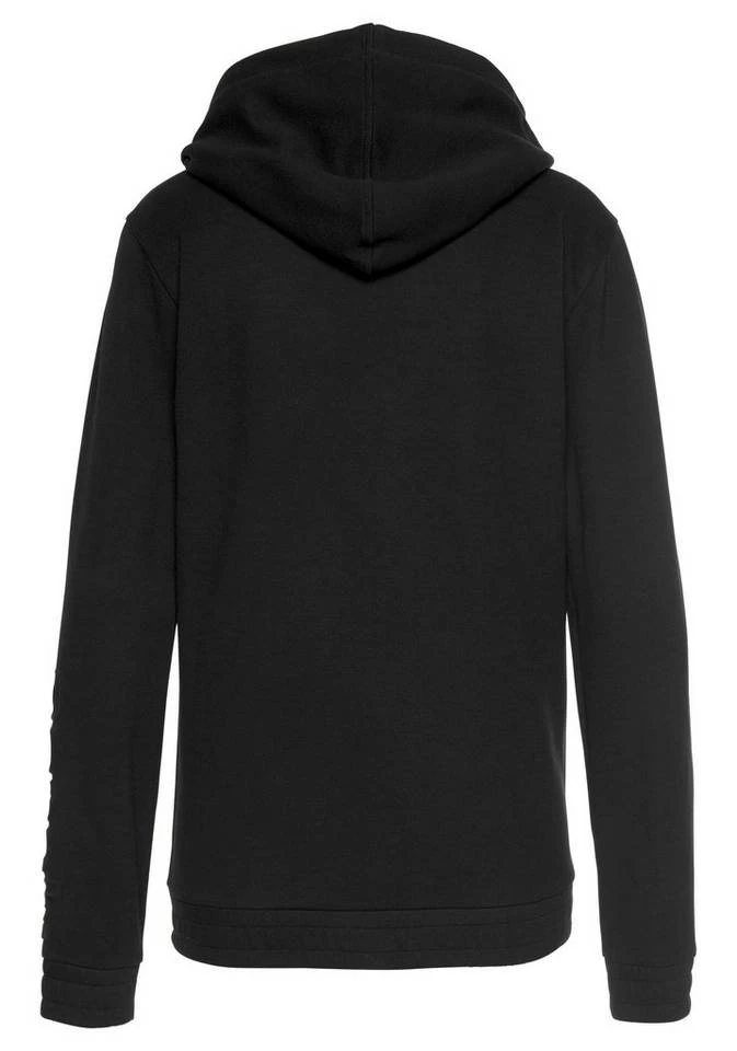 Bench. Kapuzensweatjacke aus Piqué mit 3D-Logoschriftzug Ecru, Black, Old rose 6 Bench. Kapuzensweatjacke aus Piqué mit 3D-Logoschriftzug Ecru, Black, Old rose – Bild 4