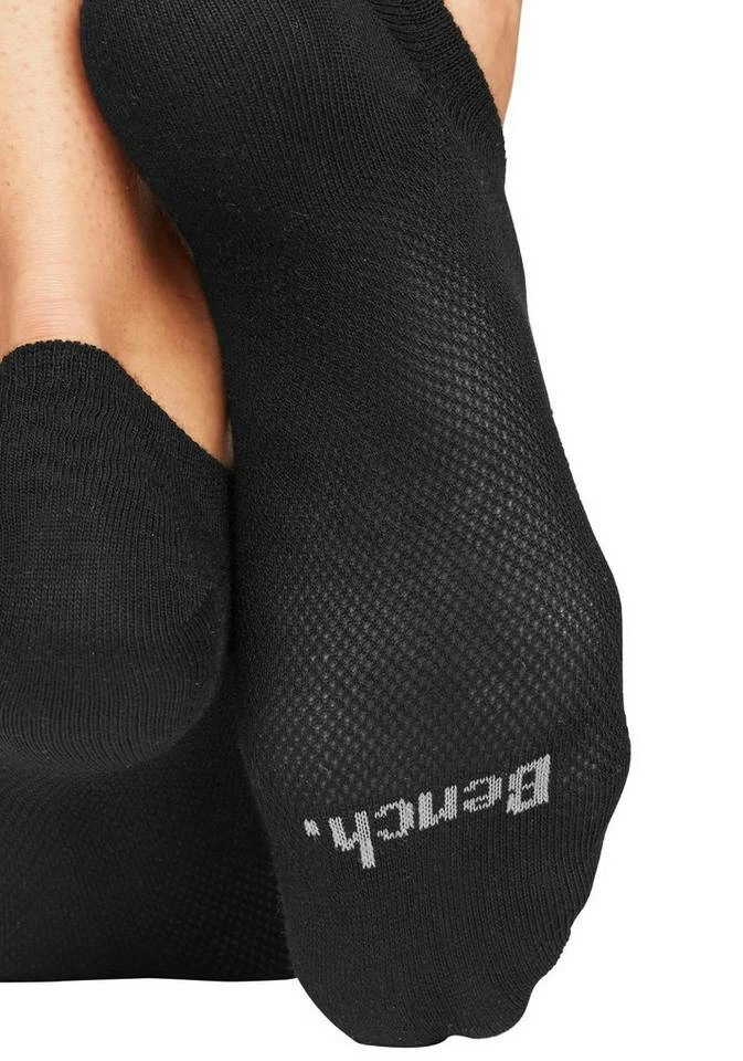 Bench. Sneakersocken (10-Paar) mit Pikeestruktur 10 x ecru, 3 x ecru | 2 x grau | 2 x rosa | 3 x schwarz, 10 x schwarz 6 Bench. Sneakersocken (10-Paar) mit Pikeestruktur 10 x ecru, 3 x ecru | 2 x grau | 2 x rosa | 3 x schwarz, 10 x schwarz – Bild 4