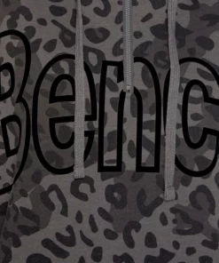 Bench. Sweatshirt mit Animalprint Flieder-bedruckt, Anthrazit-bedruckt -Günstiges Bench Geschäft 34502026