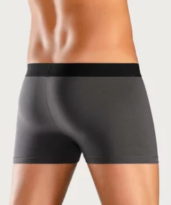 Bench. Boxer (3 Stück) mit modischem Streifen im Webbund Schwarz, Anthrazit | navy | schwarz -Günstiges Bench Geschäft 34506242