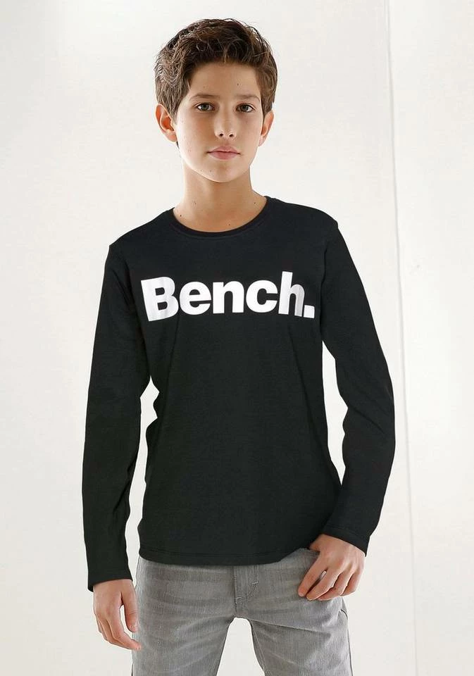 Bench. Langarmshirt mit Logodruck 6 Bench. Langarmshirt mit Logodruck – Bild 4