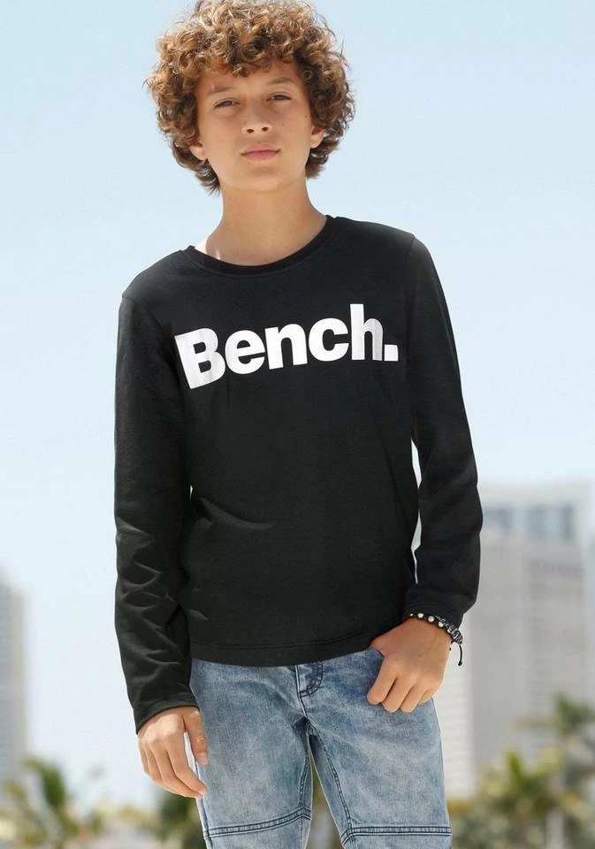 Bench. Langarmshirt mit Logodruck 7 Bench. Langarmshirt mit Logodruck – Bild 5