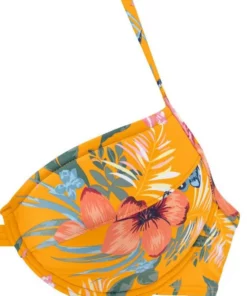 Bench. Push-Up-Bikini-Top »Maui«, mit floralem Design -Günstiges Bench Geschäft 34524025