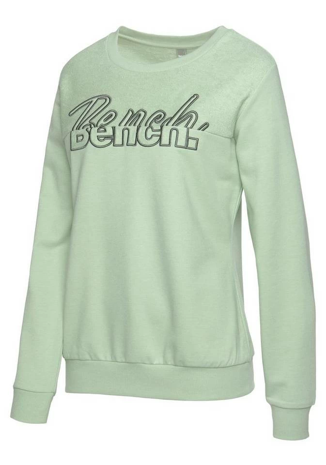 Bench. Sweatshirt mit Logostickerei Mint, Anthrazit-meliert, Schwarz 7 Bench. Sweatshirt mit Logostickerei Mint, Anthrazit-meliert, Schwarz – Bild 5