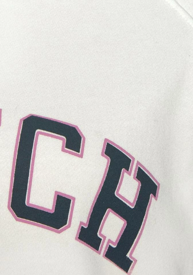 Bench. Sweatshirt mit Logo Tape an den Ärmeln Dunkelrosa-rosa, Weiß 6 Bench. Sweatshirt mit Logo Tape an den Ärmeln Dunkelrosa-rosa, Weiß – Bild 4