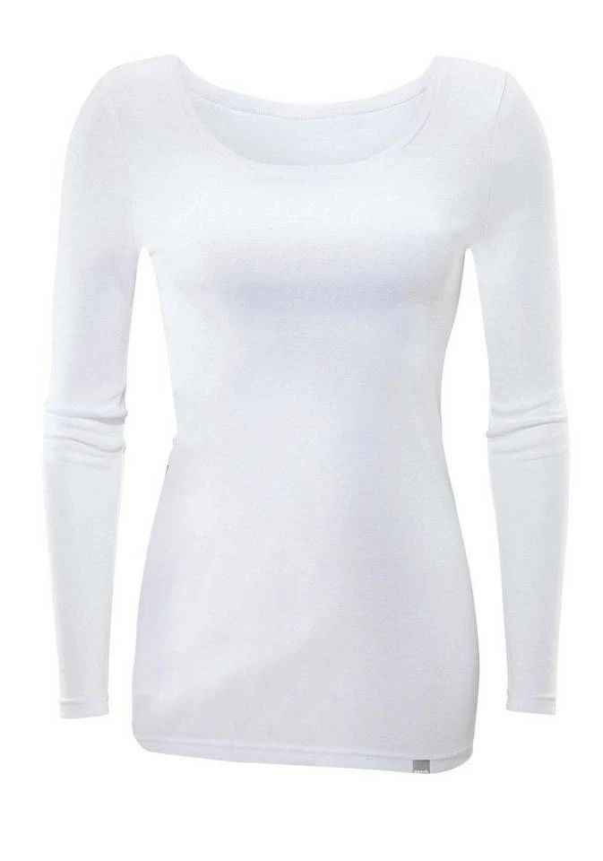 Bench. Langarmshirt (2er-Pack) besonders lang geschnitten und aus weicher Feinripp-Qualität Schwarz | grau-meliert, Schwarz | weiß 6 Bench. Langarmshirt (2er-Pack) besonders lang geschnitten und aus weicher Feinripp-Qualität Schwarz | grau-meliert, Schwarz | weiß – Bild 4