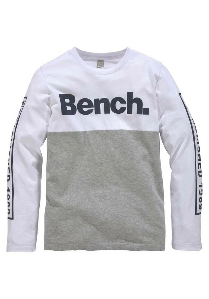 Bench. Langarmshirt mehrfarbig und mit Drucken 4 Bench. Langarmshirt mehrfarbig und mit Drucken – Bild 2