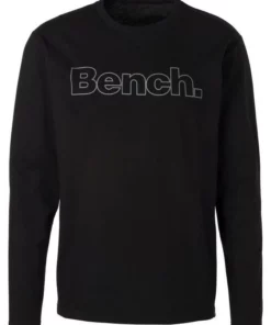Bench. Langarmshirt (Packung, 2er-Pack) mit Bench. Print vorn Navy | grau-meliert, Petrol | schwarz -Günstiges Bench Geschäft 35451179