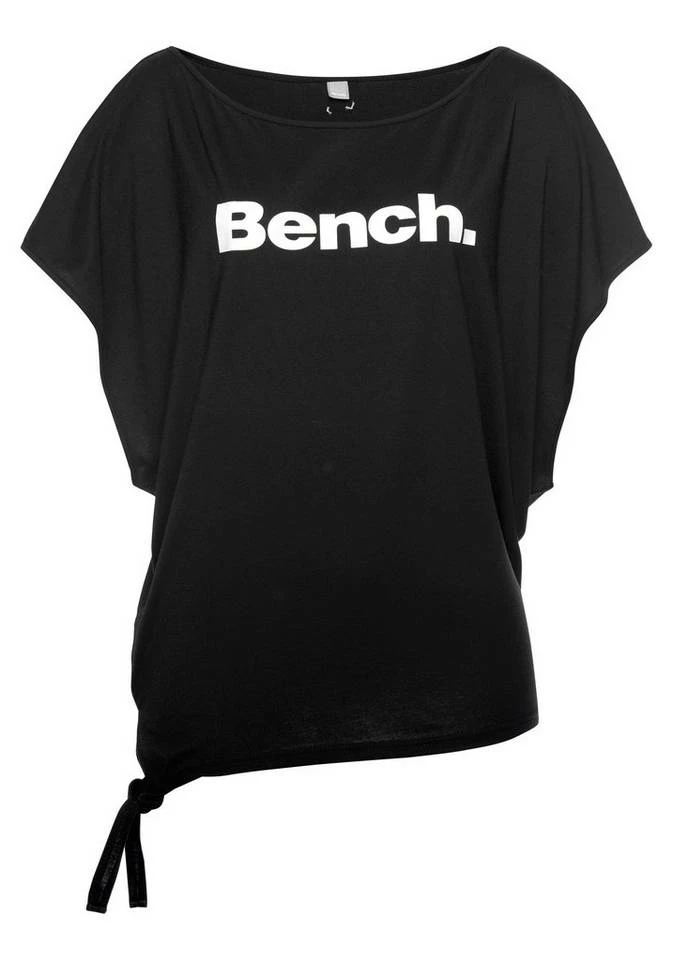 Bench. T-Shirt mit Logodruck Weiß, Schwarz, Mauve 3 Bench. T-Shirt mit Logodruck Weiß, Schwarz, Mauve