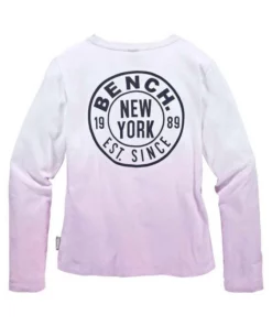 Bench. Langarmshirt mit modischem Farbverlauf und Rückendruck -Günstiges Bench Geschäft 35474988