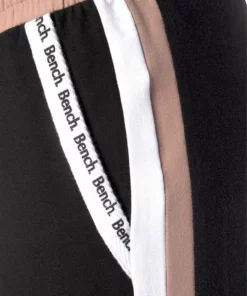 Bench. Sweathose mit Logodruck an den Taschen Schwarz-weiß, Mauve-weiß -Günstiges Bench Geschäft 35475118