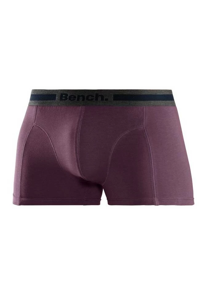 Bench. Boxer (4 Stück) mit Overlock-Nähten vorn Schwarz-anthrazit-meliert, Rot | grau-meliert | navy | schwarz, Blau | bordeaux | anthrazit | petrol, Navy-blau | navy-grau-meliert | navy-rot | navy-weiß 15 Bench. Boxer (4 Stück) mit Overlock-Nähten vorn Schwarz-anthrazit-meliert, Rot | grau-meliert | navy | schwarz, Blau | bordeaux | anthrazit | petrol, Navy-blau | navy-grau-meliert | navy-rot | navy-weiß – Bild 13