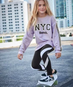 Bench. Sweatshirt oversize - mit Logo-Print am Ärmel -Günstiges Bench Geschäft 36485044