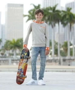 Bench. Sweatshirt mit Logo-Druck auf den Bündchen -Günstiges Bench Geschäft 36673071