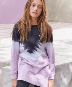 Bench. Sweatkleid in Batikmuster -Günstiges Bench Geschäft 36849399