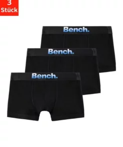 Bench. Boxer (3 Stück) für Jungen Schwarz, Anthrazit | grau-meliert | schwarz 12 Bench. Boxer (3 Stück) für Jungen Schwarz, Anthrazit | grau-meliert | schwarz -Günstiges Bench Geschäft 37002141
