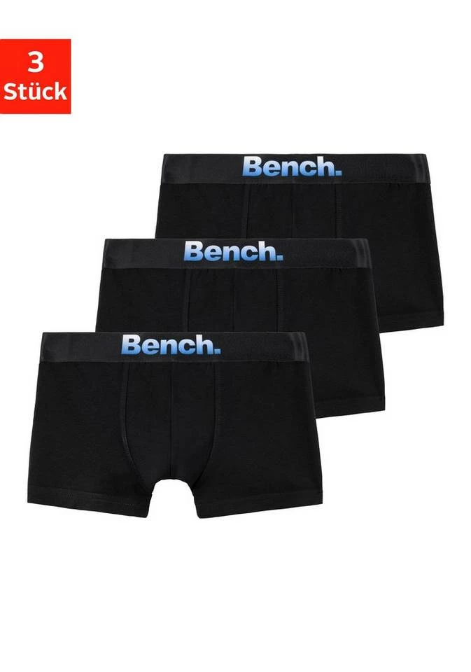 Bench. Boxer (3 Stück) für Jungen Schwarz, Anthrazit | grau-meliert | schwarz 7 Bench. Boxer (3 Stück) für Jungen Schwarz, Anthrazit | grau-meliert | schwarz – Bild 6