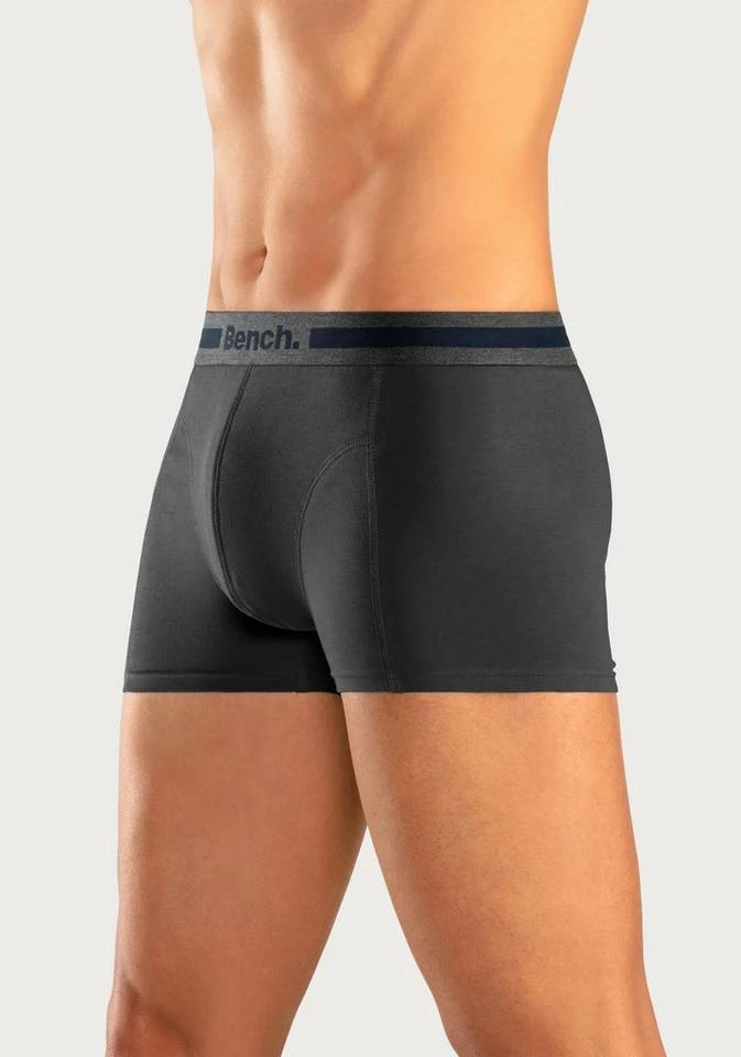 Bench. Boxer (4 Stück) mit Overlock-Nähten vorn Schwarz-anthrazit-meliert, Rot | grau-meliert | navy | schwarz, Blau | bordeaux | anthrazit | petrol, Navy-blau | navy-grau-meliert | navy-rot | navy-weiß 26 Bench. Boxer (4 Stück) mit Overlock-Nähten vorn Schwarz-anthrazit-meliert, Rot | grau-meliert | navy | schwarz, Blau | bordeaux | anthrazit | petrol, Navy-blau | navy-grau-meliert | navy-rot | navy-weiß – Bild 24