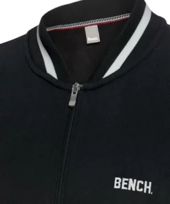Bench. Sweatjacke im Collegestyle Schwarz, Offwhite-ecru-altweiß, Rot -Günstiges Bench Geschäft 3ab8cf7a 5ed2 500c 9047 b6e18accf9cb