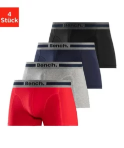 Bench. Boxer (4 Stück) mit Overlock-Nähten vorn Schwarz-anthrazit-meliert, Rot | grau-meliert | navy | schwarz, Blau | bordeaux | anthrazit | petrol, Navy-blau | navy-grau-meliert | navy-rot | navy-weiß 53 Bench. Boxer (4 Stück) mit Overlock-Nähten vorn Schwarz-anthrazit-meliert, Rot | grau-meliert | navy | schwarz, Blau | bordeaux | anthrazit | petrol, Navy-blau | navy-grau-meliert | navy-rot | navy-weiß -Günstiges Bench Geschäft 3ad9ec17 b2a4 5deb b92b ee9a811b0bd0