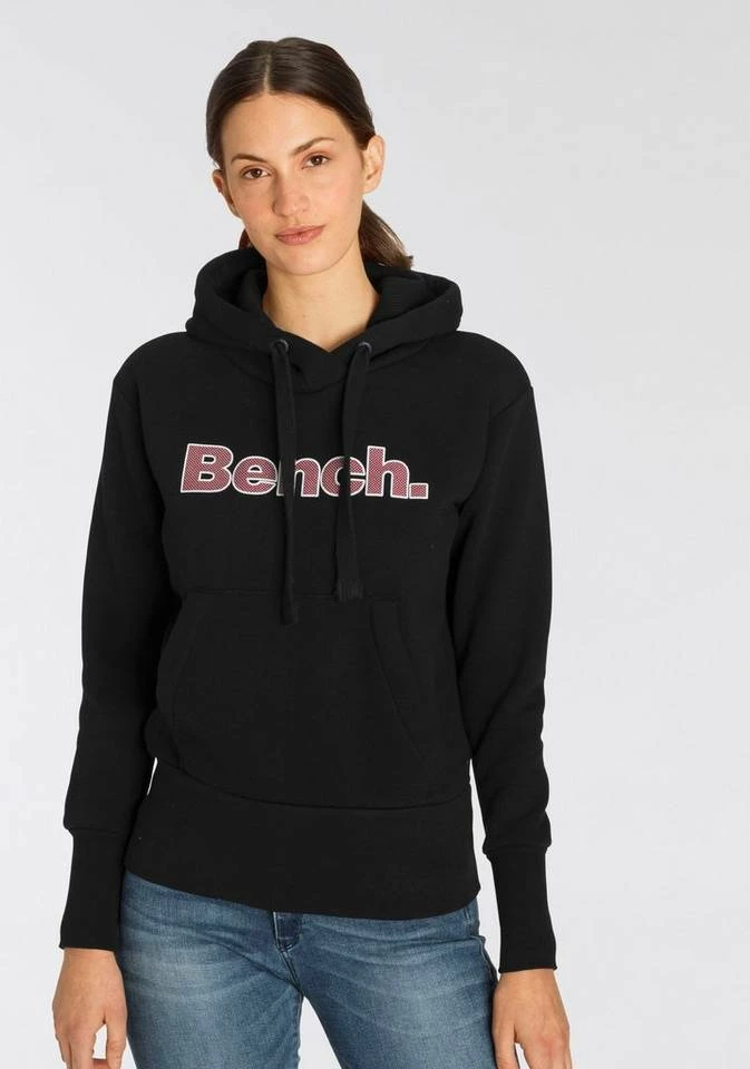Bench. Hoodie »ANISE« mit frontalem Logo Print Fuchsia, White, Schwarz, Black 3 Bench. Hoodie »ANISE« mit frontalem Logo Print Fuchsia, White, Schwarz, Black