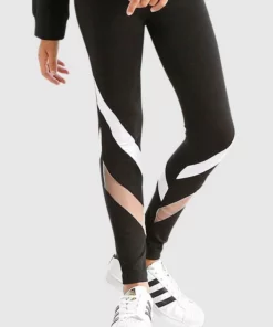 Bench. Leggings mit Netzeinsatz