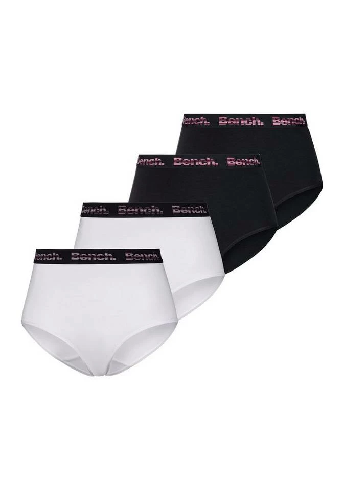 Bench. High-Waist-Slip (4 Stück) mit weichem Logo-Webbündchen Weiß | navy, Rot | navy, Rot | weiß | grau 10 Bench. High-Waist-Slip (4 Stück) mit weichem Logo-Webbündchen Weiß | navy, Rot | navy, Rot | weiß | grau – Bild 8