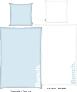 Wendebettwäsche »Bench«, Bench., mit Schriftzug Rosa, Schwarz, Grau, Mint -Günstiges Bench Geschäft 45d699ac b2ae 5510 97af a2cbf3d859b7