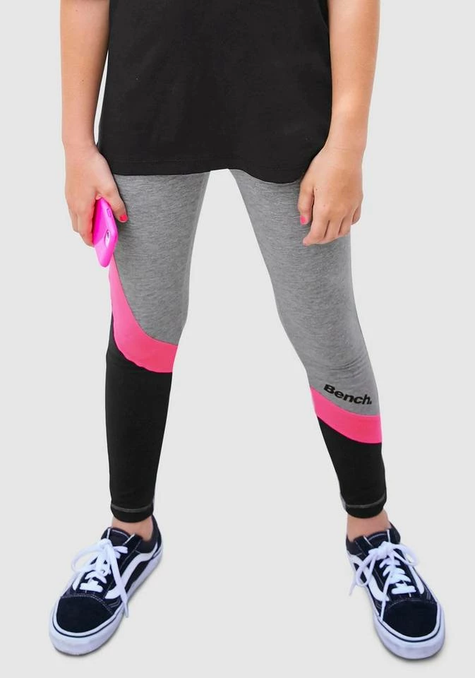 Bench. Leggings mit Einsätzen und Logoschriftzug 3 Bench. Leggings mit Einsätzen und Logoschriftzug