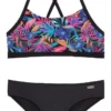 Bench. Bustier-Bikini mit trendigem Dschungeldruck -Günstiges Bench Geschäft 4882e372 3be9 55cb 8622 49e6b393e0ef