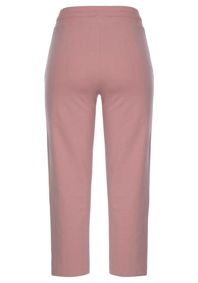 Bench. Relax-Caprihose mit Glitzerstreifen Beige-melange, Schwarz, Rosé 6 Bench. Relax-Caprihose mit Glitzerstreifen Beige-melange, Schwarz, Rosé – Bild 4