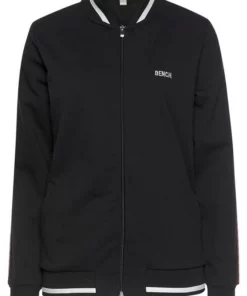 Bench. Sweatjacke im Collegestyle Schwarz, Offwhite-ecru-altweiß, Rot -Günstiges Bench Geschäft 4d9e8afc dd43 5391 a654 fe6e31cf2acb