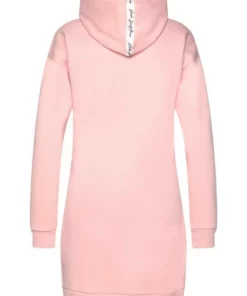 Bench. Sweatkleid mit Blumenprint auf der Schulter Schwarz, Weiß, Rauchrosa -Günstiges Bench Geschäft 4df92b0c 9cef 516c b490 cf733cba6a3c