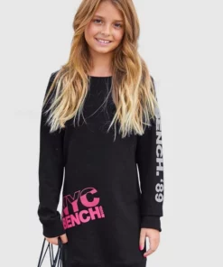 Bench. Sweatkleid in lockerer Passform