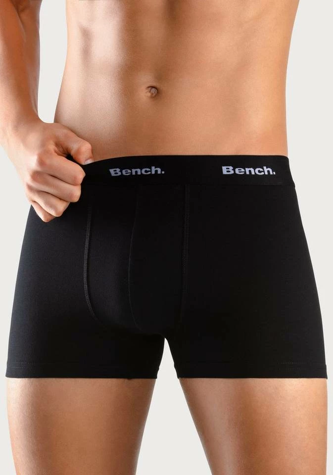 Bench. Boxer (4 Stück) mit kontrastfarbigem Bund Schwarz, Royalblau | grau-meliert | rot | schwarz, Navy | bordeaux | petrol | anthrazit 20 Bench. Boxer (4 Stück) mit kontrastfarbigem Bund Schwarz, Royalblau | grau-meliert | rot | schwarz, Navy | bordeaux | petrol | anthrazit – Bild 18