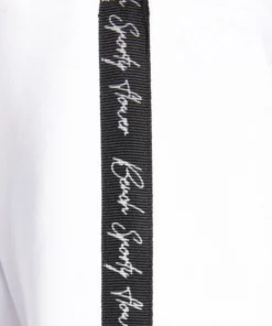 Bench. Hoodie mit bedrucktem Tape und Blumenprint Weiß, Schwarz, Rauchrosa -Günstiges Bench Geschäft 514de032 6202 5e48 ad19 70d2a11ebc08