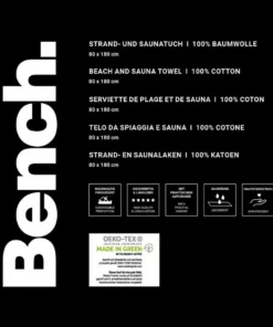 Bench. Strandtuch »Bench« (1-St), mit dekorativem "Bench" Schriftzug -Günstiges Bench Geschäft 53c2804c d4e4 50a8 a06b a20f178011a9