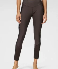 Bench. Leggings mit Leodruck und Mesh-Einsatz Schwarz-leo, White-leo -Günstiges Bench Geschäft 5429aa13 3a24 54ce 9d00 704c78343f5a